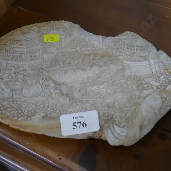 Carved shell