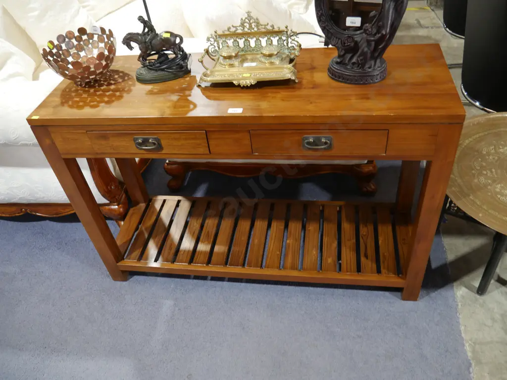 2 drawer console table Image 1++