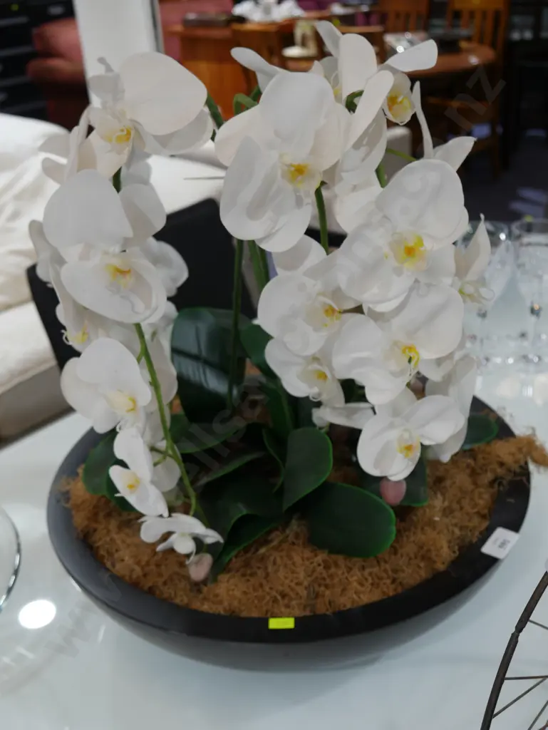 Artificial flower in bowl Image 1++