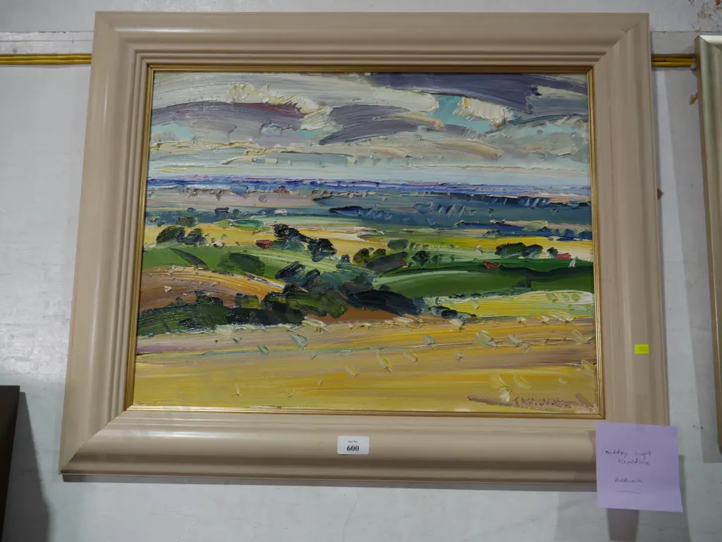 "Midday Light, Geraldine" oil painting by Badcock Image 1++