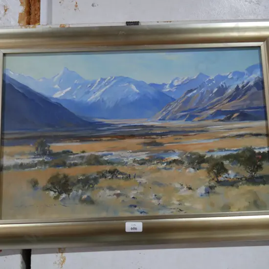 W. F. Moore landscape oil painting