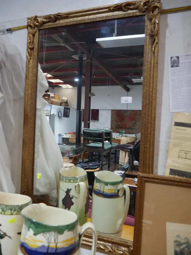 Gilt framed mirror Image 1++