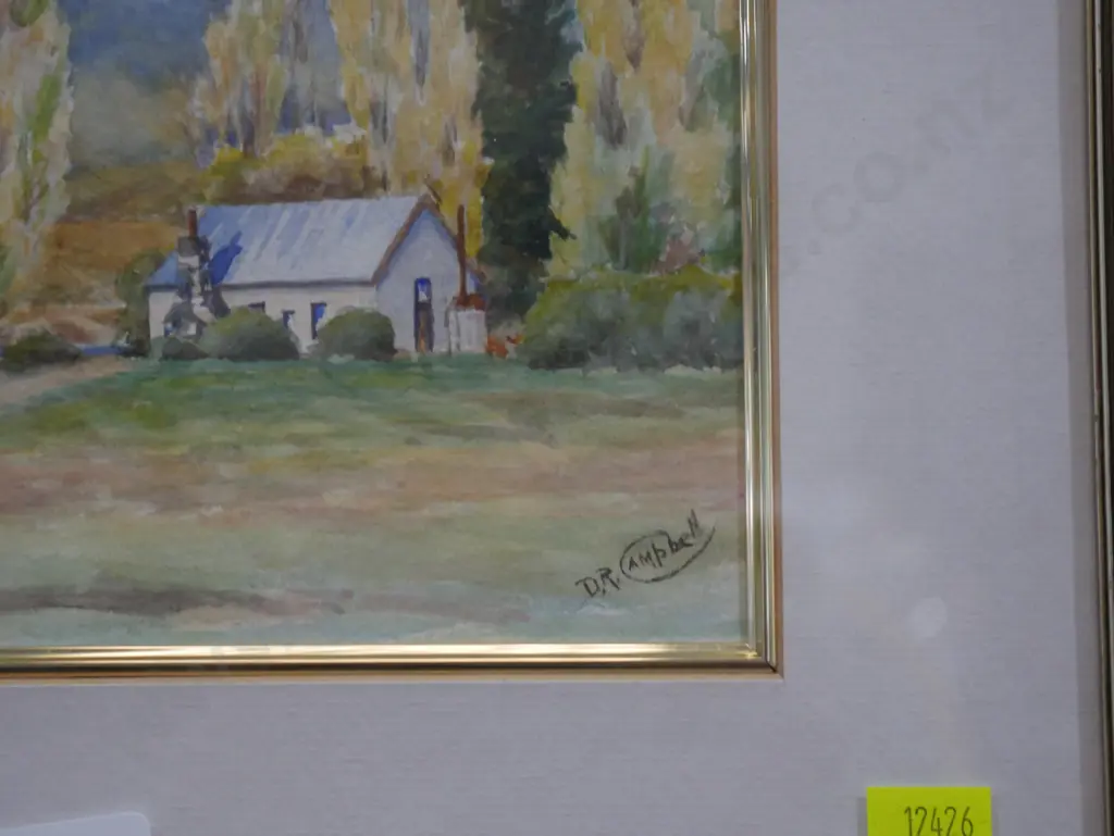 D. R. Campbell framed artwork Image 1++