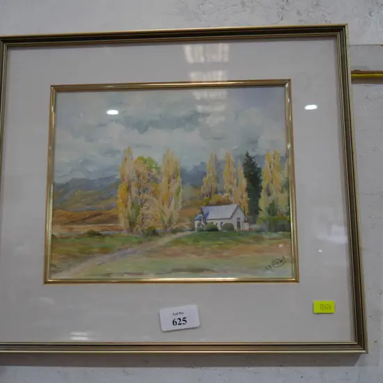 D. R. Campbell framed artwork