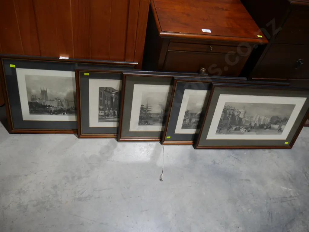 5 framed prints Image 1++