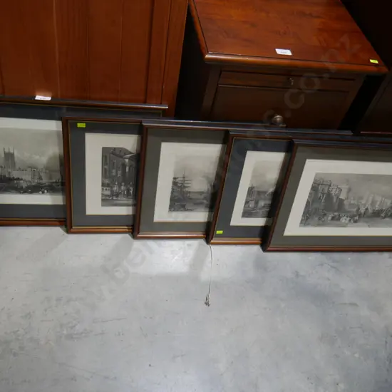 5 framed prints