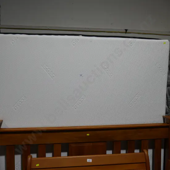 King size bed and headboard