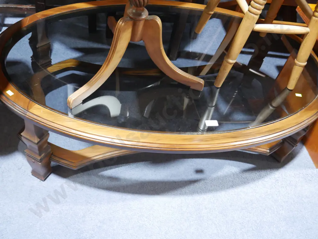 Glass top coffee table Image 1++