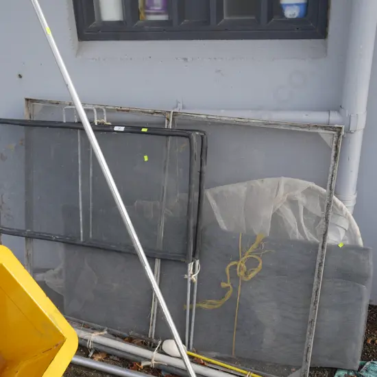 Whitebait nets etc