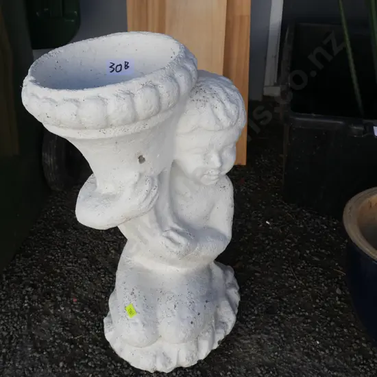 Concrete garden figure