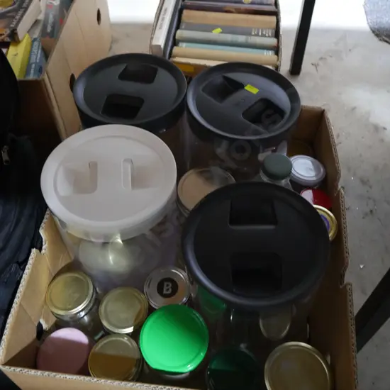 Kitchen canisters, jars