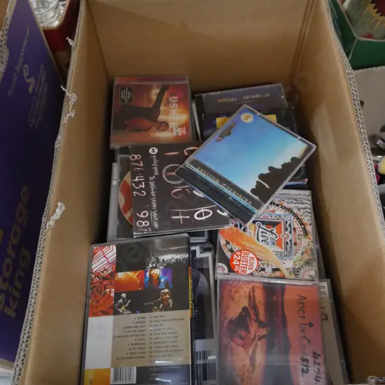 CDs and DVDs
