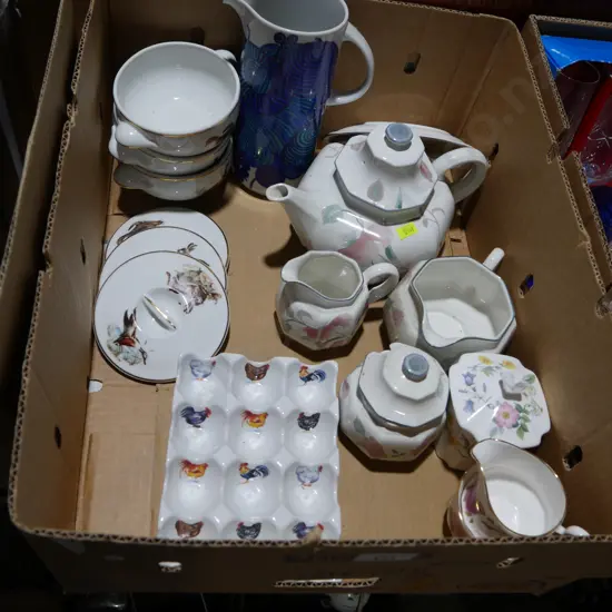 China, teapot etc