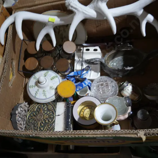 China, glassware etc