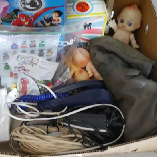 Toys, ornaments etc
