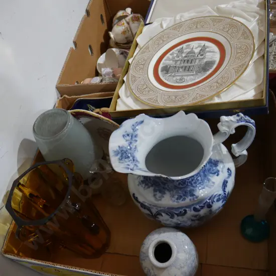 Plates, vases etc