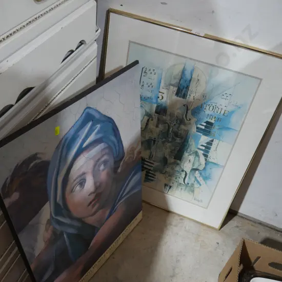Two artworks
