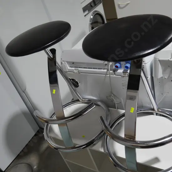 Two bar stools