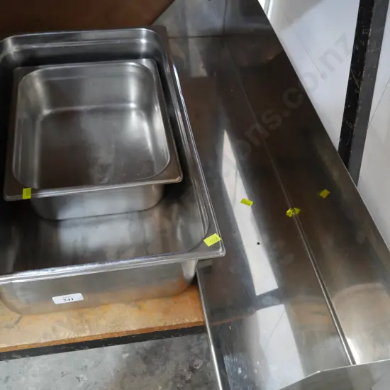 Stainless steel shelf etc