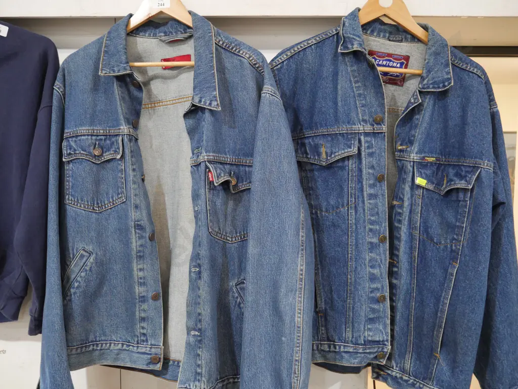 Two denim jackets Image 1++