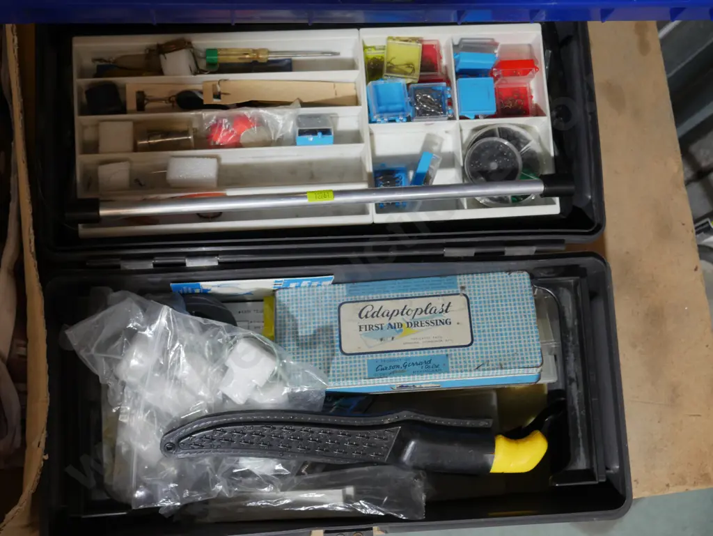 Tackle box and contents Image 1++