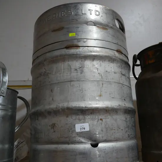 Barbeque made from keg
