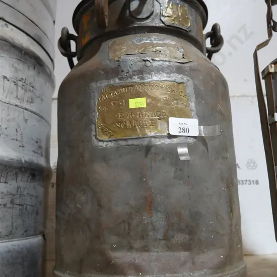 Milk can