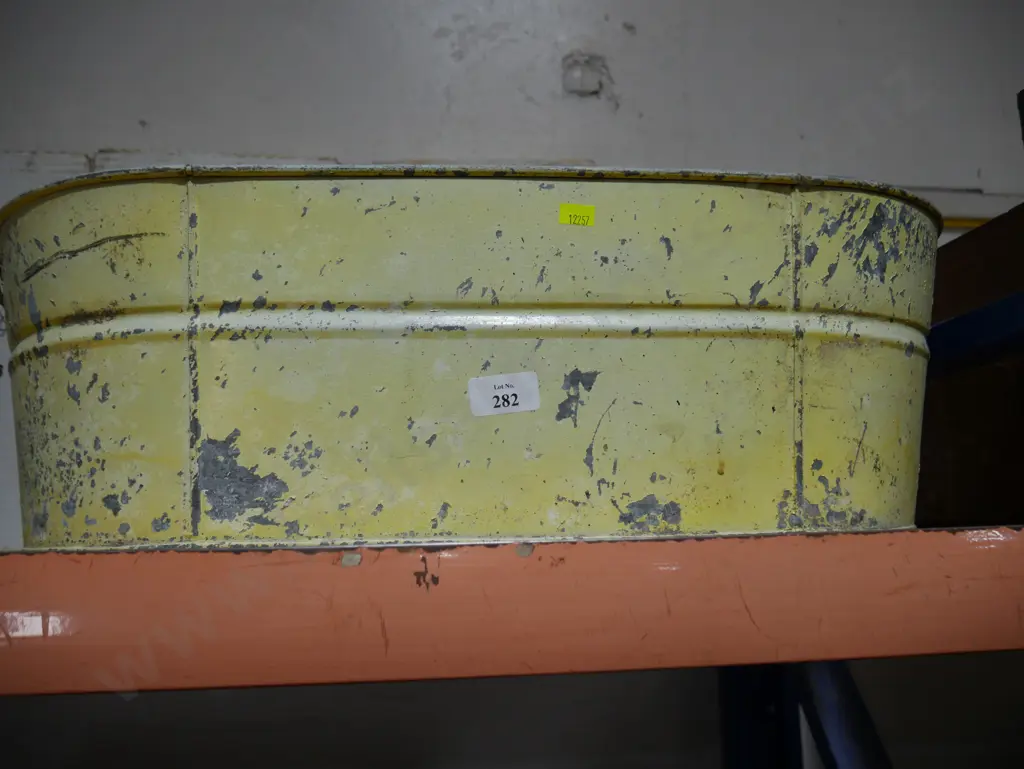 Tin bath, suitable for a planter Image 1++
