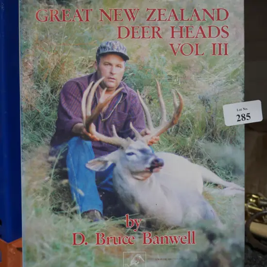 Great New Zealand deer heads vol 3 book