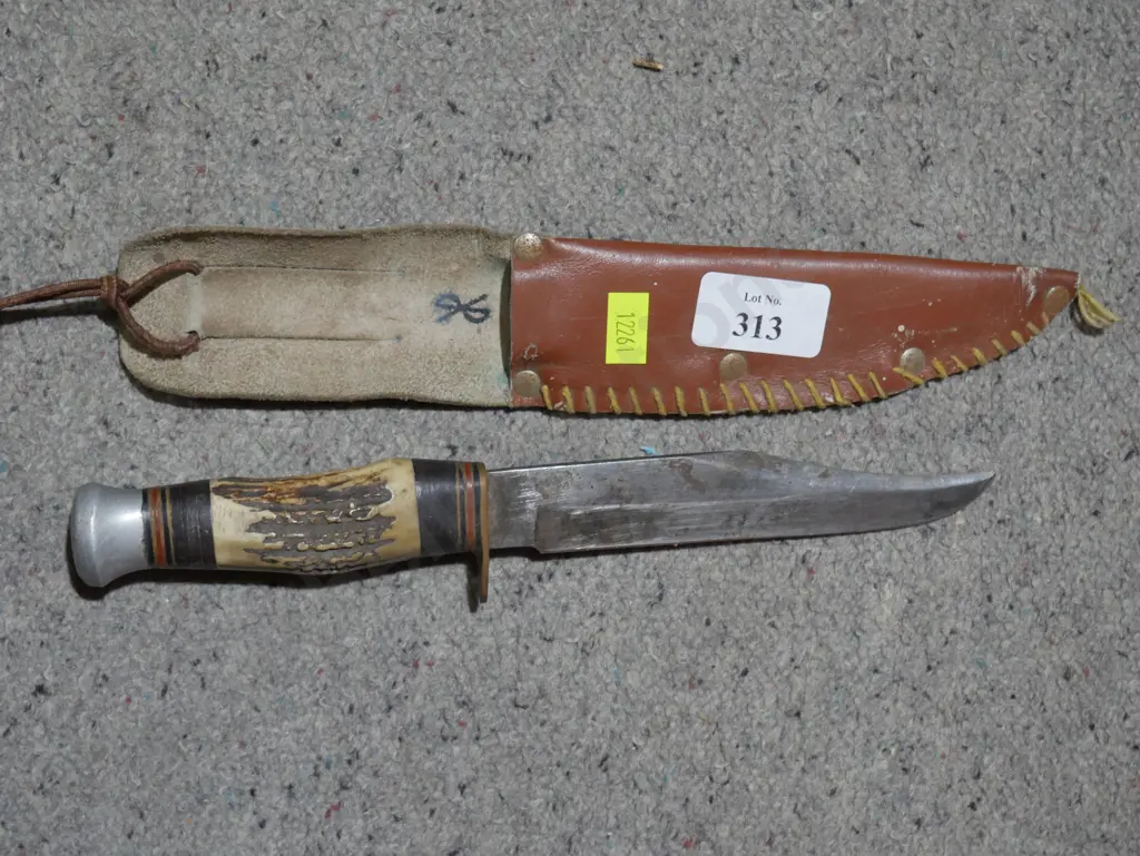 Knife and sheath Image 1++
