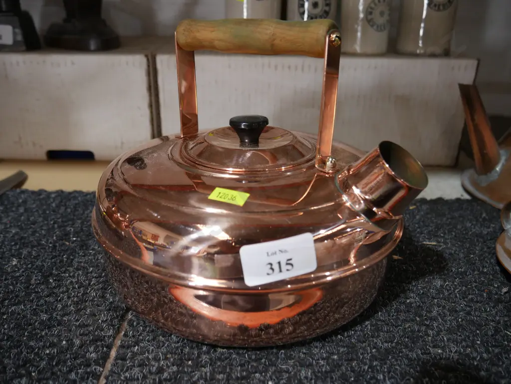 Copper teapot Image 1++