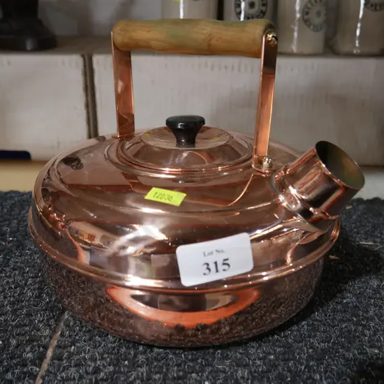 Copper teapot