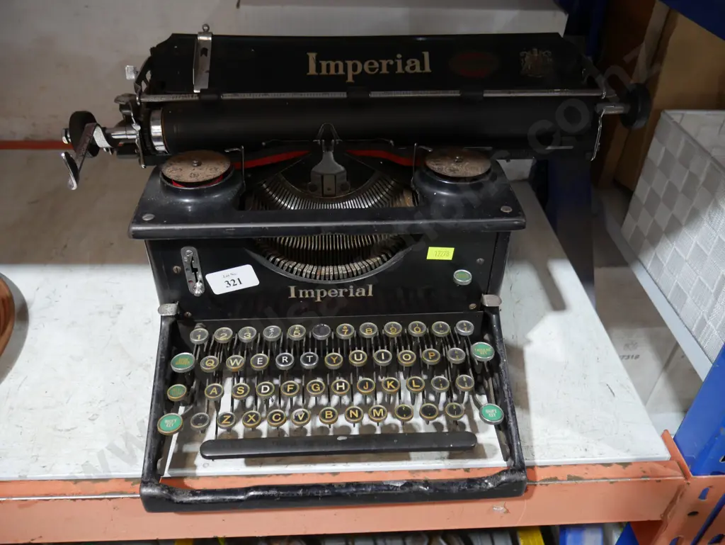 Imperial typewriter Image 1++