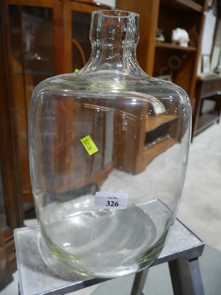 Large glass bottle Image 1++