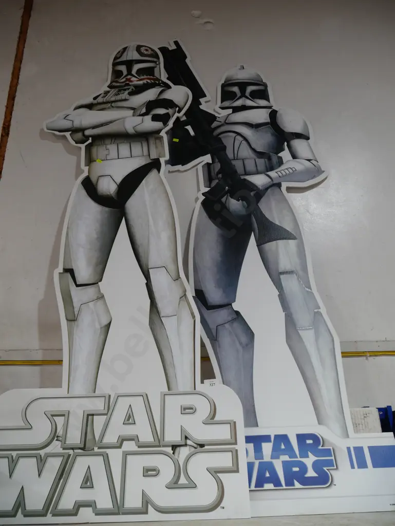 Two Star Wars cutouts Image 1++