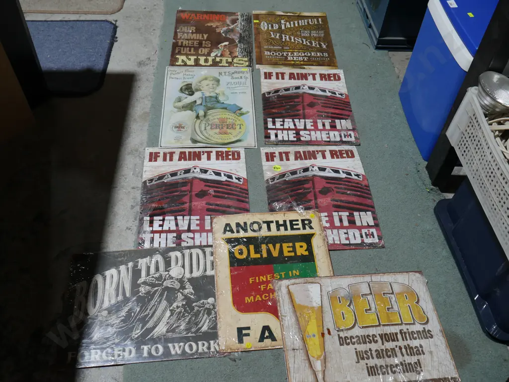 Tin signs Image 1++