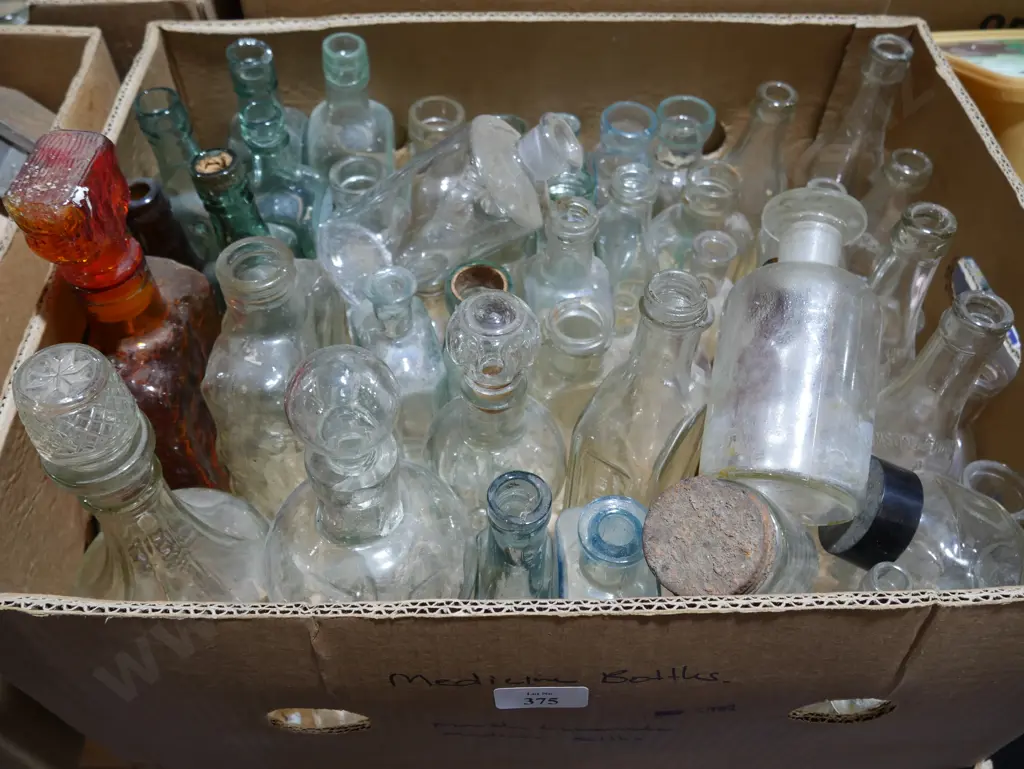 Vintage glass bottles Image 1++