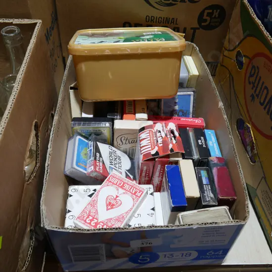 Quantity of playing cards