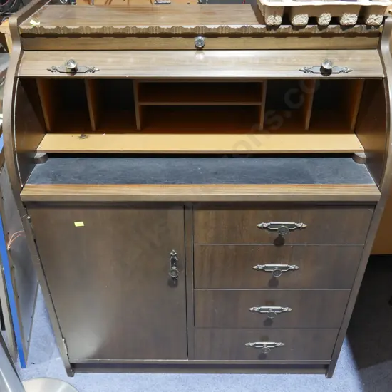 Roll top desk