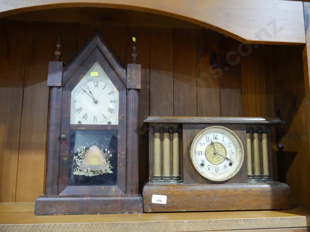 Two mantlev clocks Image 1++
