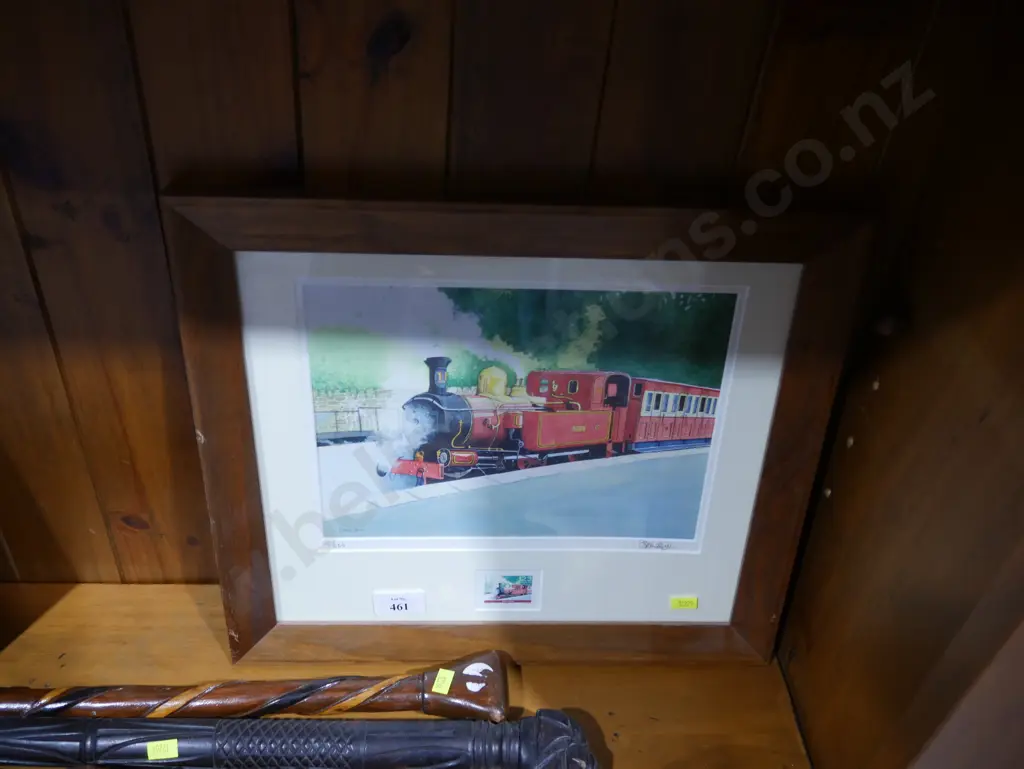 Limited edition print of the steam train maitland Image 1++