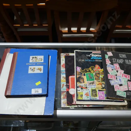 Stamp albums