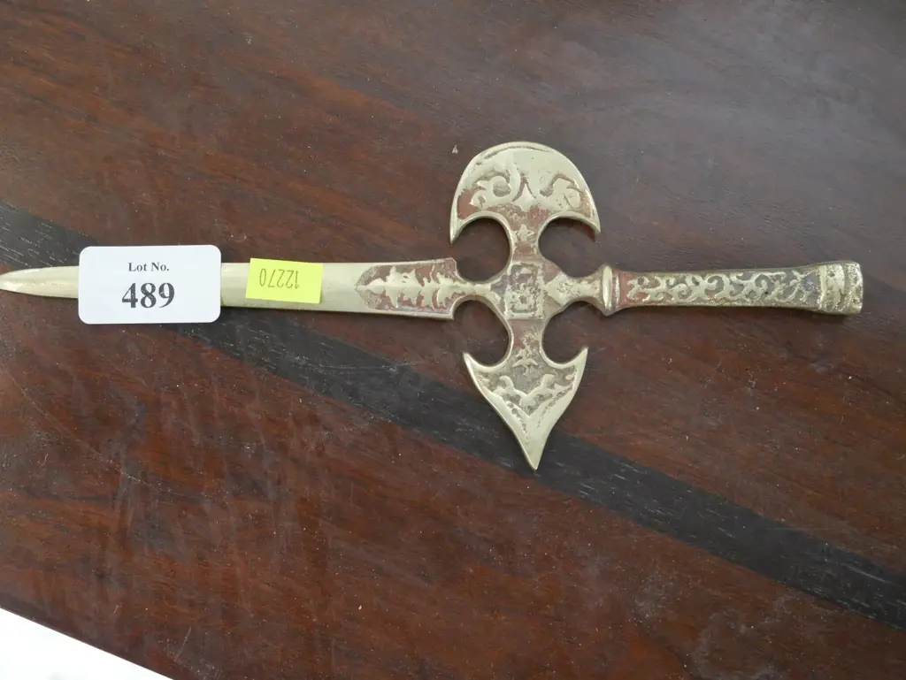 Brass dagger letter opener Image 1++