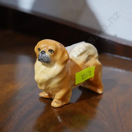 Royal Worcester Pekingese dog figure