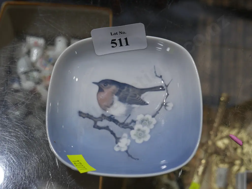 Royal Copenhagen bird dish Image 1++