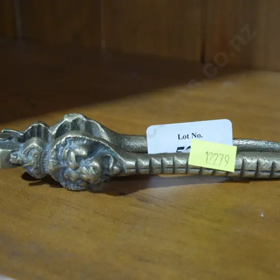 Brass nutcracker