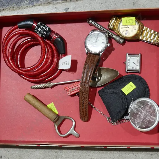 Wrist watches etc