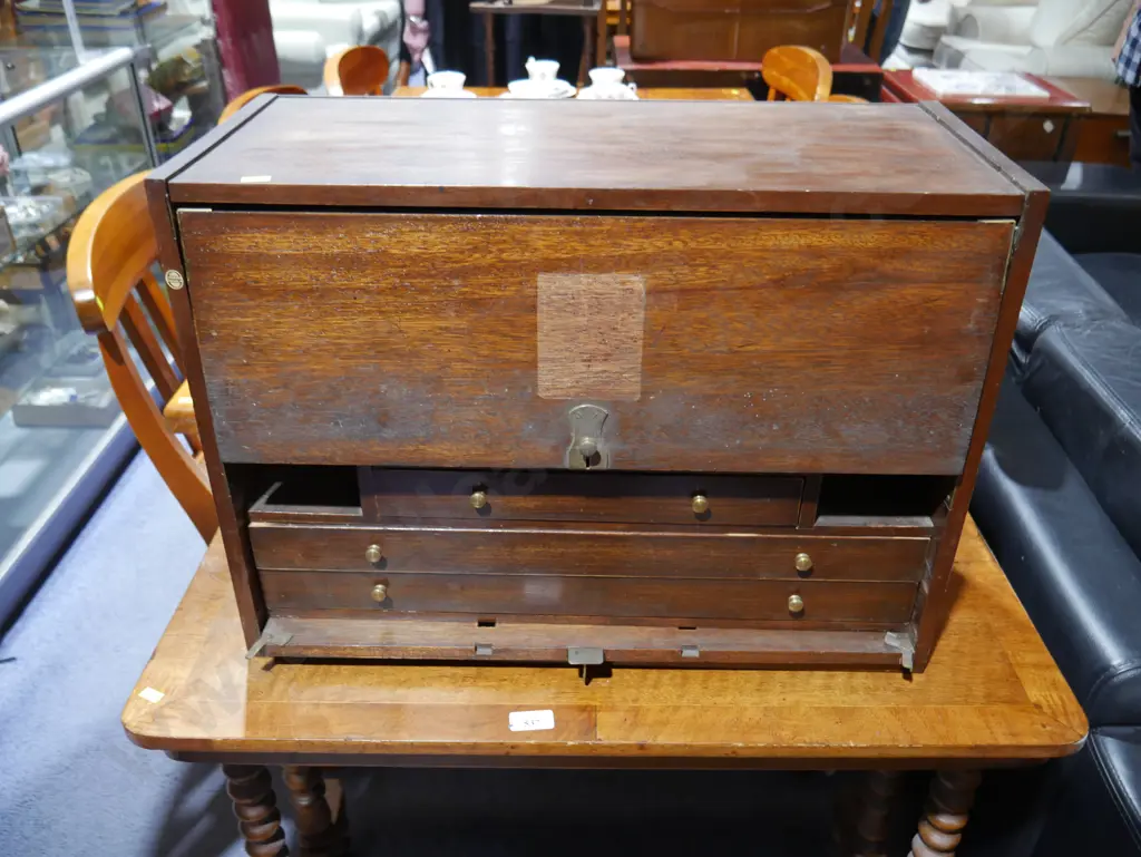 Multi draw table top storage cabinet Image 1++