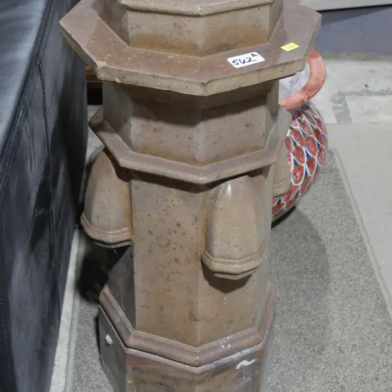 Ornate chimney pot