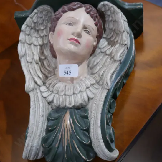 Cherub wall shelf